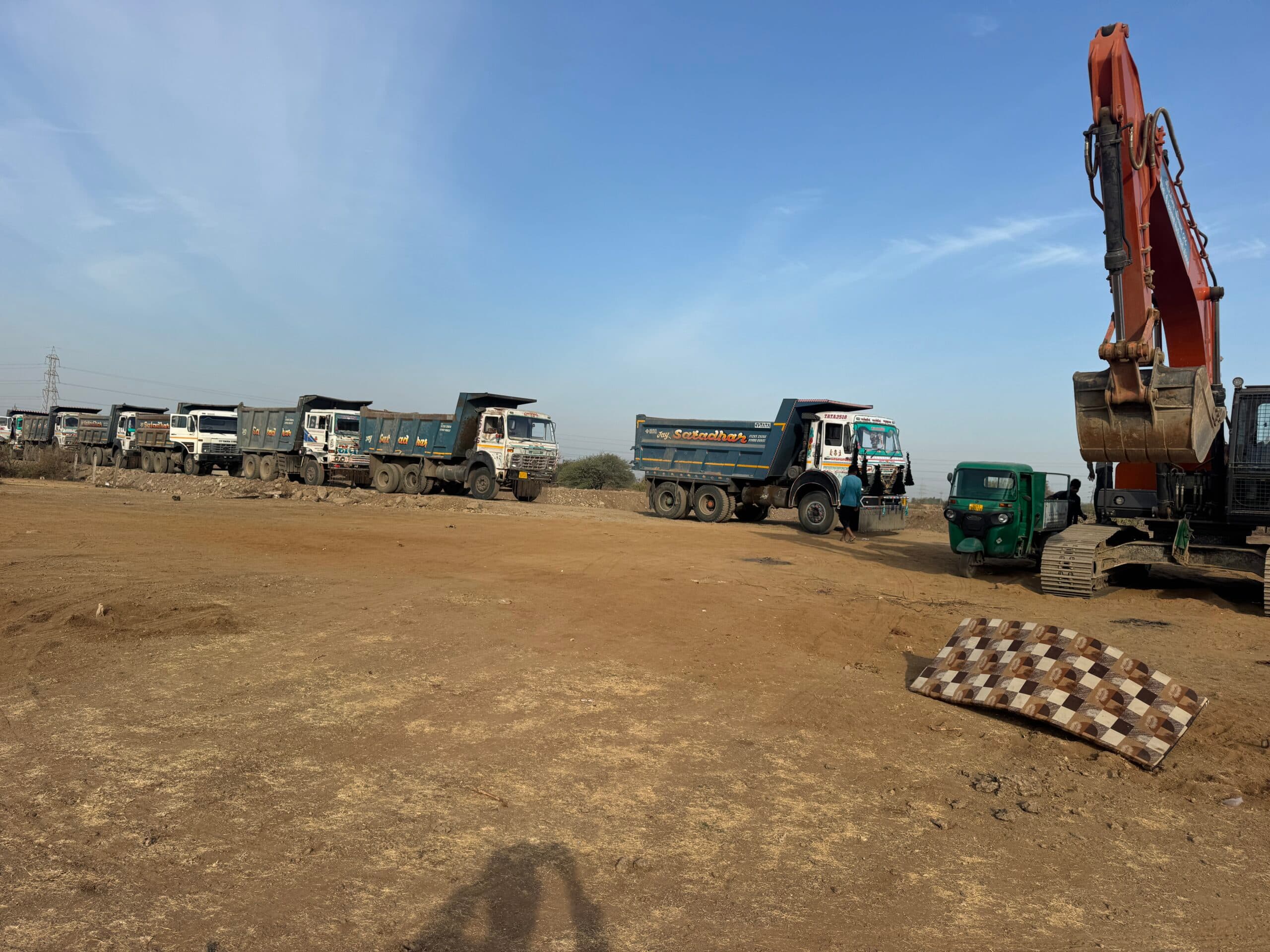 Construction Fleet in Action