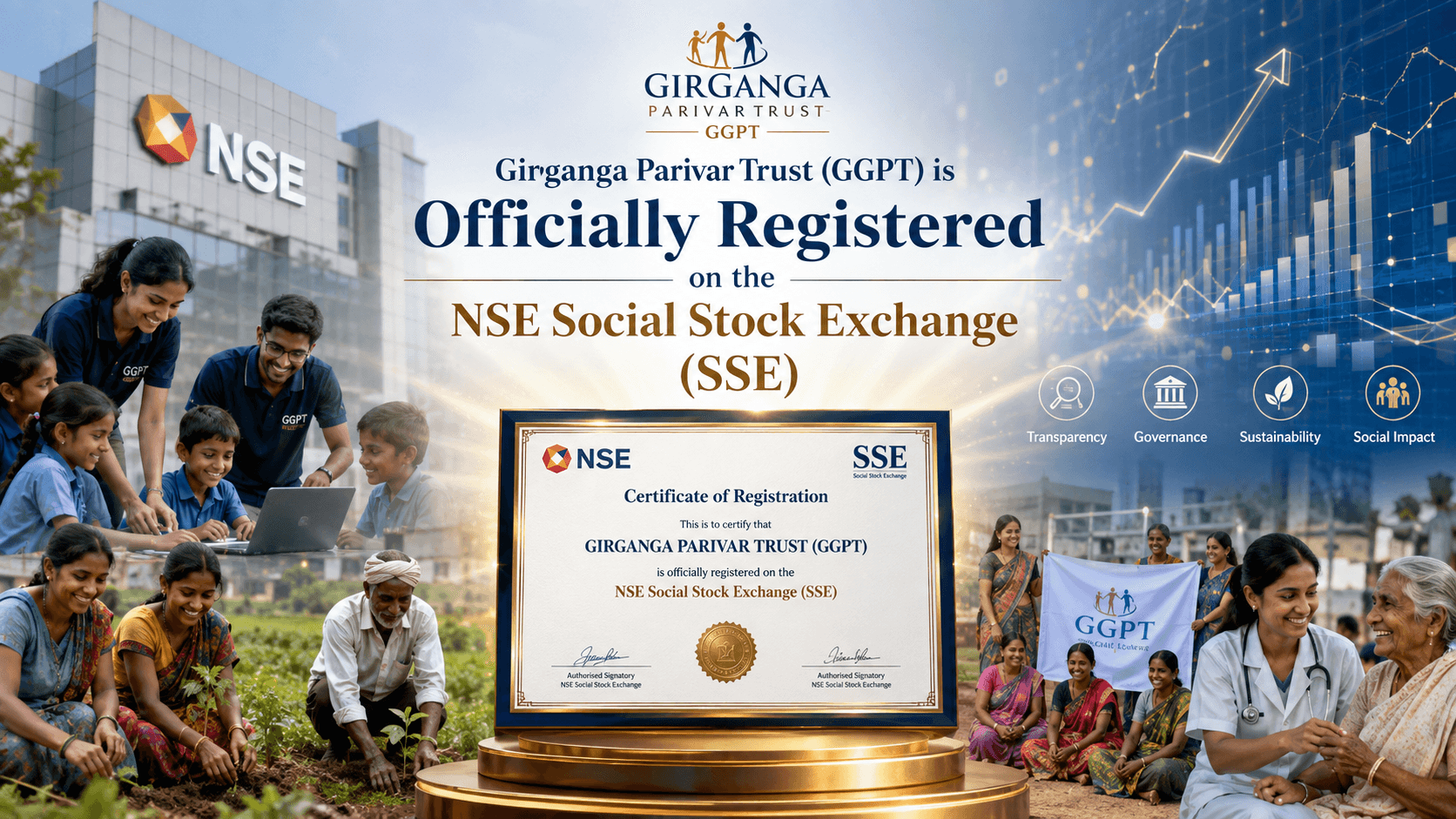 GGPT Water Conservation Project on NSE SSE